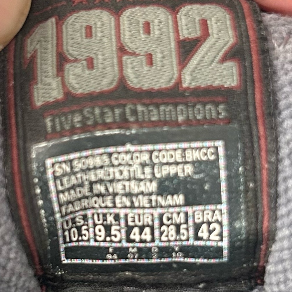 Skechers Men’s 1992 Five Star Champion Grey Sneakers Shoes Size 10.5 - Picture 14 of 14